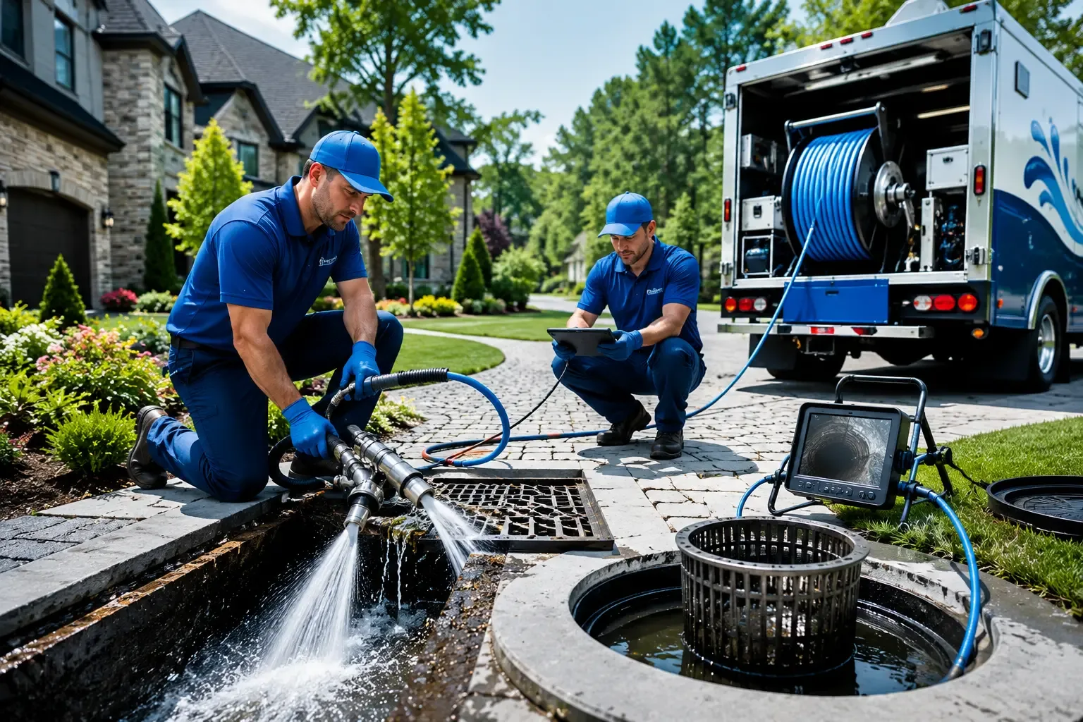 Local outdoor drain cleaning professionals in West Decatur, PA