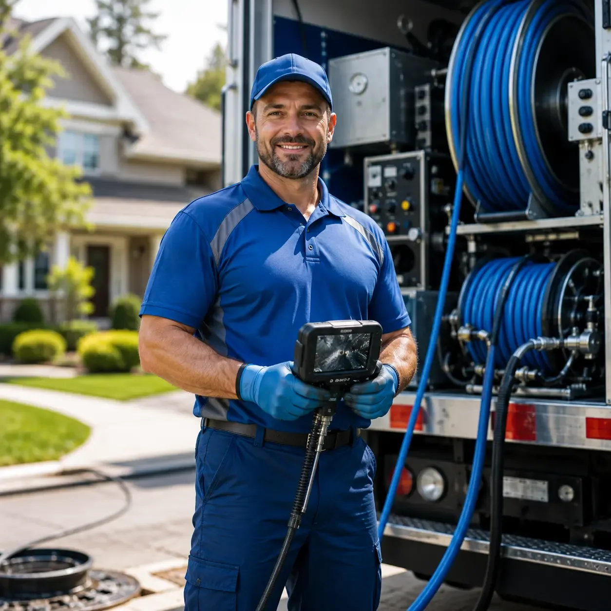 Local outdoor drain cleaning specialists in West Decatur, PA